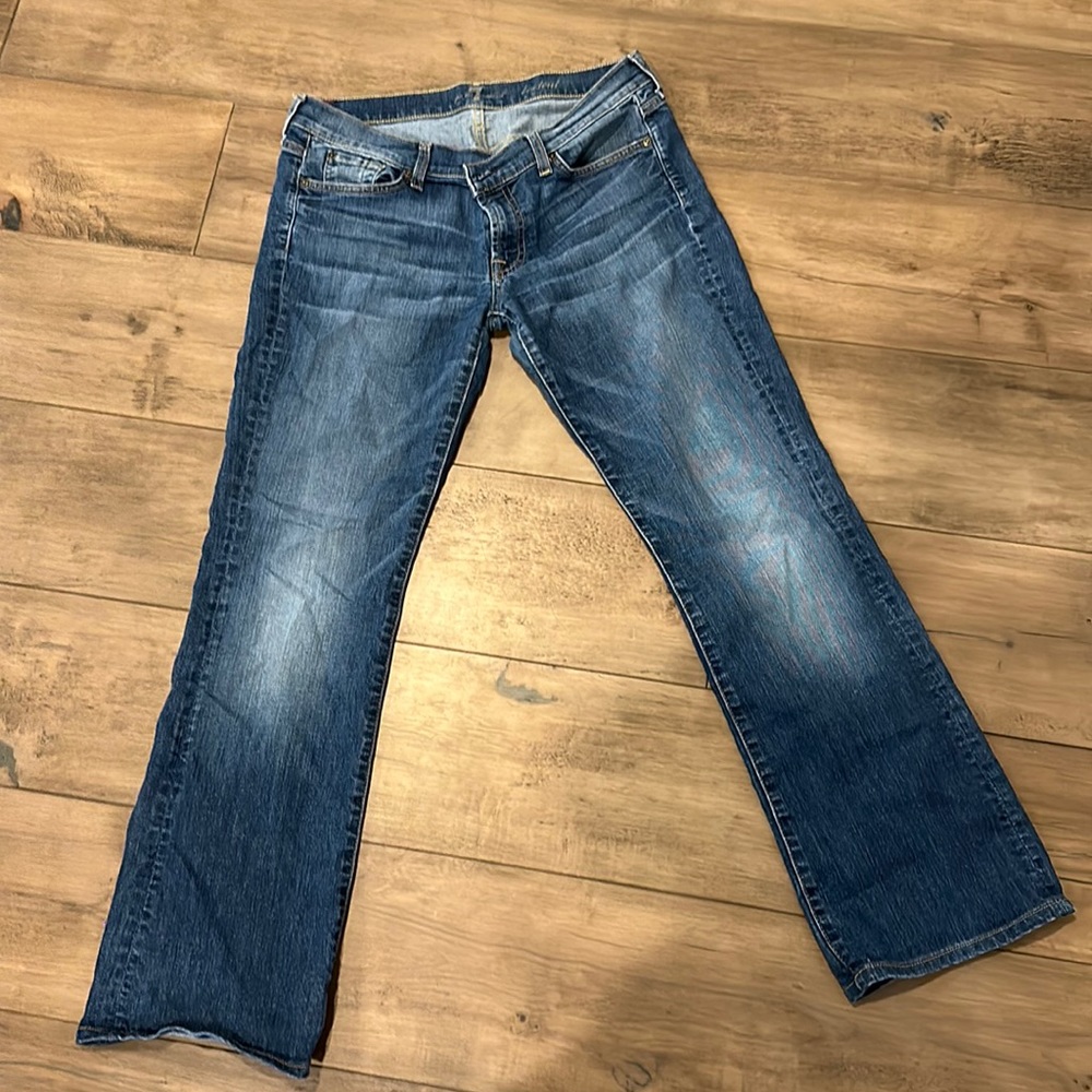 7 for all Mankind bootcut jeans, size 31